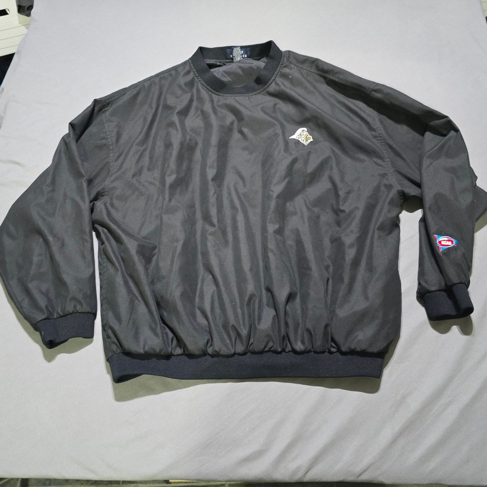 Vantage Windbreaker jacket Mens 2X Black NCAA Pullover golf purdue Boilermakers